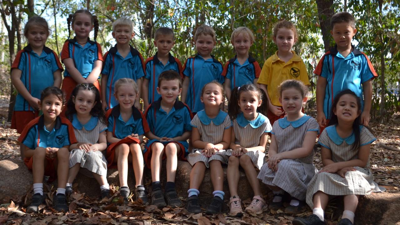 SATTLER CHRISTIAN COLLEGE Transition (L-R): Penelope, Mary, Hayden, Hayden, Jack, Jack, Indie, ElyasJasmine, Madeline, Jacob, Addison, Eleira, Eadie, Kassandra. Picture: Laura Bortoli