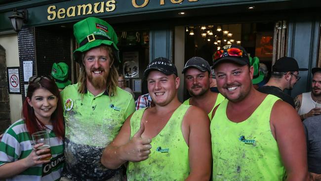 Punters at old Irish pub at Knox. Picture: The Irish Facebook page