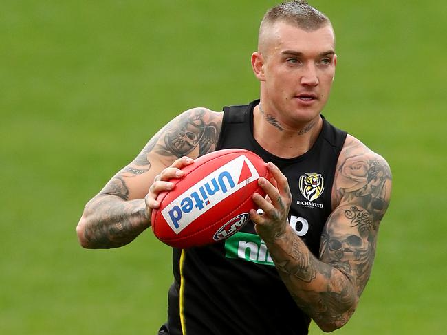 After a quieter 2018, compared to his Brownlow year in 2017, Tiger Dustin Martin is underpriced in SuperCoach this season.