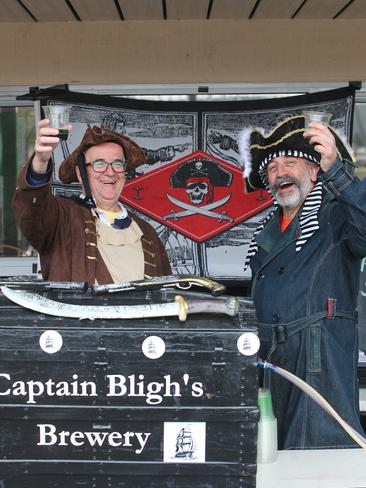 Enjoying the day at the Seafarers Festival at the Bellerive Boardwalk. Picture: MATT THOMPSON