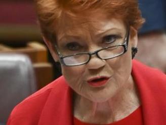 Pauline Hanson and Danielle Wood.