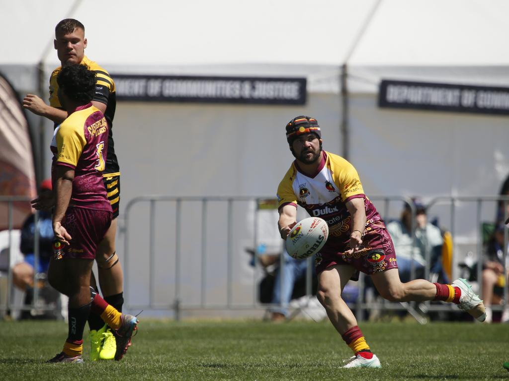 Koori Knockout Day 3 Mens opens MOREE V CASTLEREAGH Sunday, 6th October 2024, Location: Hereford St, Bathurst NSW 2795, Australia, Picture Warren Gannon Photography