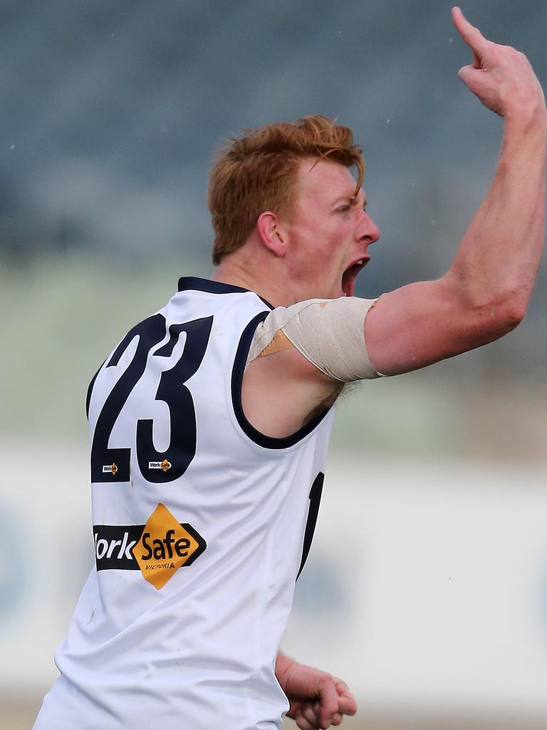 Vic Country’s Andrew Boseley at Ikon Park, Carlton. Picture: Yuri Kouzmin