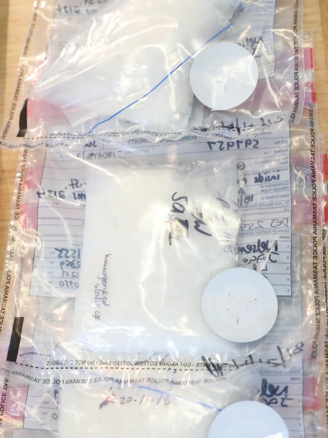 Some of the drugs seized throughout the operation. Picture: NIKKI DAVIS-JONES