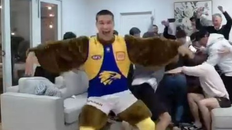 The viral moment of the AFL mid-seson draft