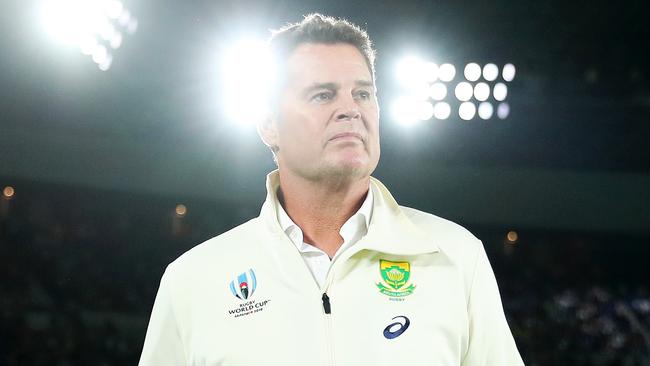 South African coach Rassie Erasmus. Picture: Getty Images