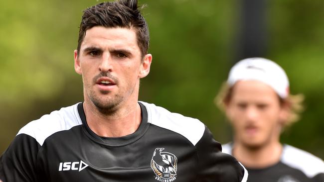 Collingwood Football Club pre season training. Scott Pendlebury. Picture: Jay Town