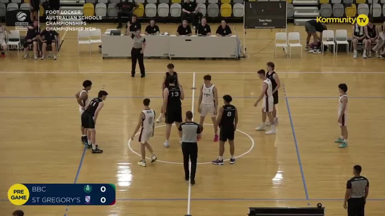 Replay: Brisbane Boys College v St Gregory's College (Men's Champ) - 2024 Basketball Australia Schools Championships Day 1