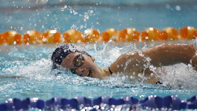 The QGSSA swimming championships at the Sleeman Sports Complex, Brisbane 28th February 2024. (Image/Josh Woning)