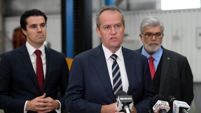 Bill Shorten speaks in Melbourne on Friday.