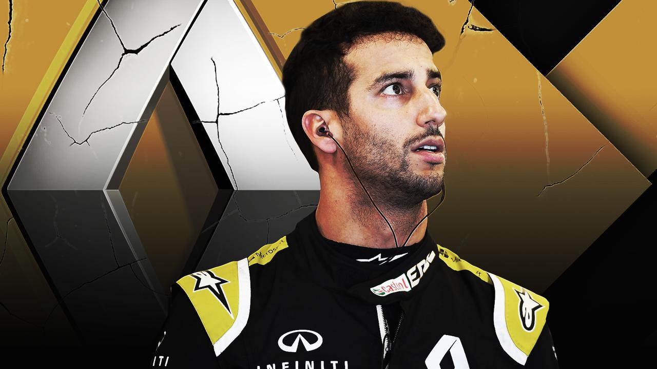 Are the cracks starting to form in Daniel Ricciardo's patience with Renault?