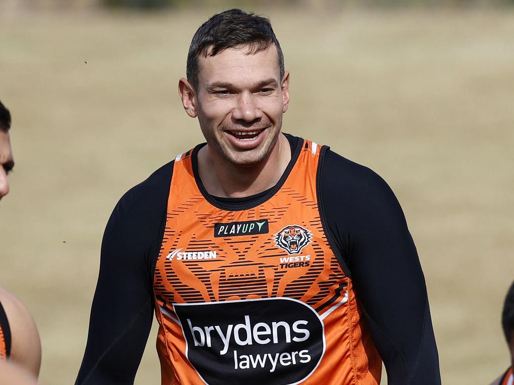 Naden has impressed Wests Tigers during pre-season training. Picture: Jonathan Ng