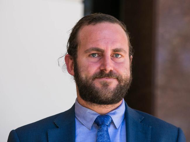 Australian Securities and Investments Commission indigenous outreach representative Nathan Boyle. Picture: AAP/Glenn Campbell