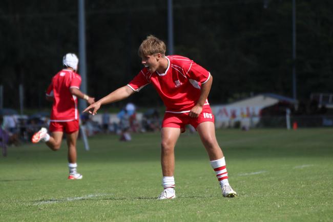 Ballymore Cup rugby action at the Albany Creek Brumbies Junior Rugby Union Club on Friday, April 12, 2024.