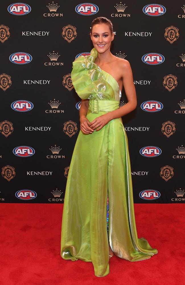 Madeline Slattery arrives. Picture: AAP