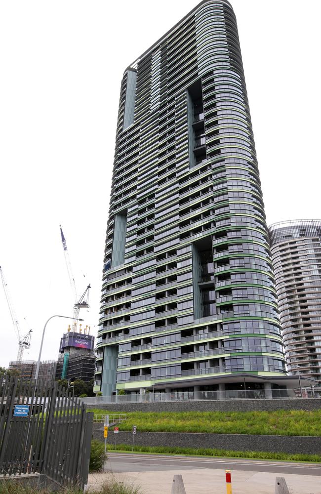 Builder says Opal Tower will be “safe to occupy” from this weekend. Picture: Jonathan Ng