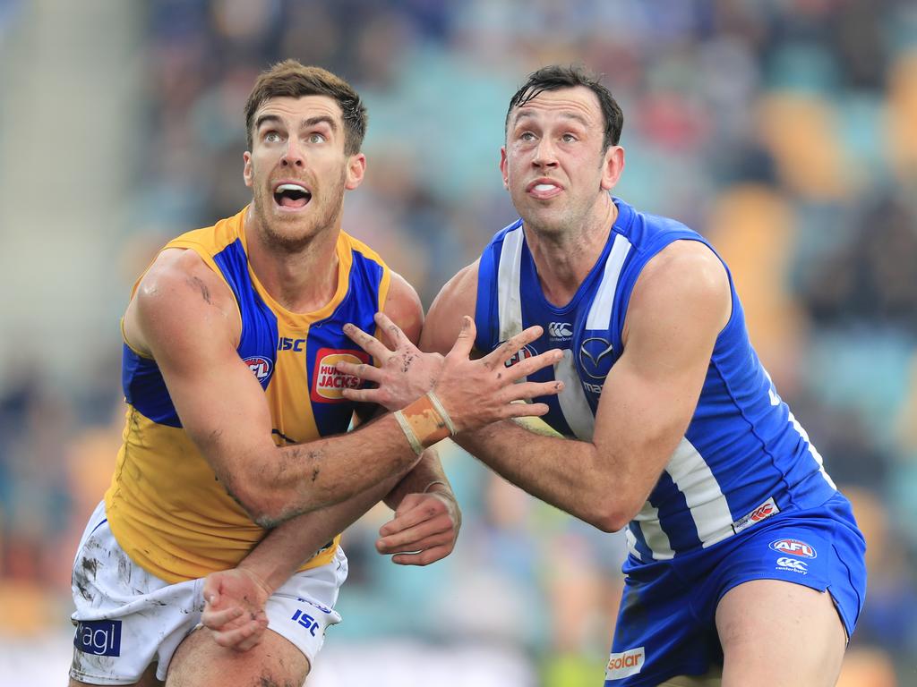 North Melbourne v West Coast at Bellerive NT News