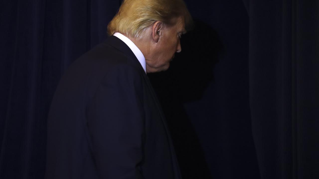 Donald Trump is in trouble. Picture: Getty Images/AFP/Drew Angerer