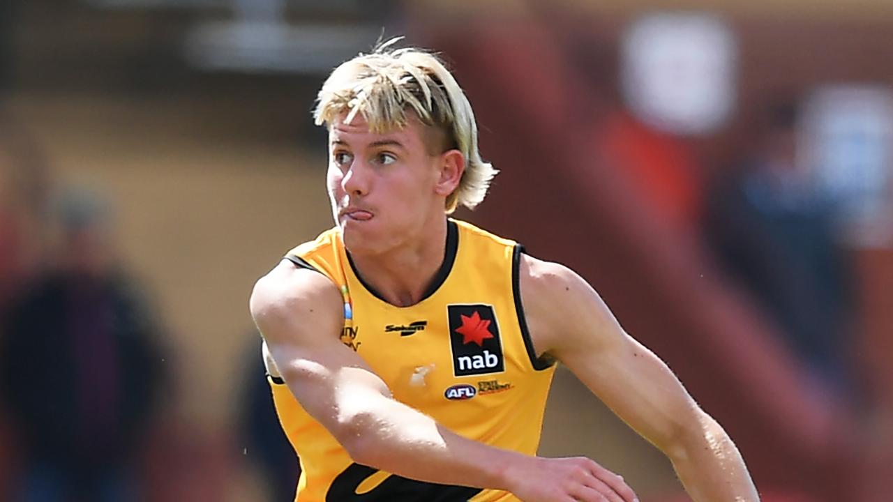 Corey Warner is the brother of Sydney’s Chad. Picture: Mark Brake/AFL Photos/via Getty Images