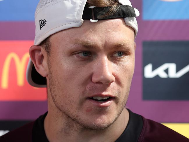 Billy Walters, Brisbane Broncos training, Red Hill. Picture: Liam Kidston