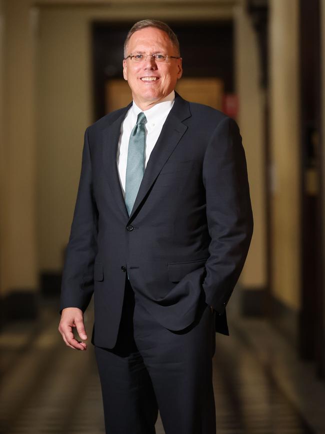 Alcoa chief executive Bill Oplinger. Picture: Brendan Beckett