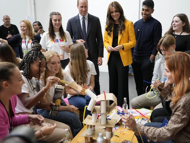 They marked World Mental Health Day with a forum in Birmingham. Picture: Kirsty Wigglesworth-WPA Pool/Getty Images