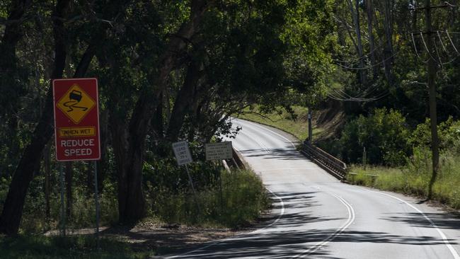 Locals have raised concerns about a bridge near Shanes Park. Picture: Nathan Schmidt