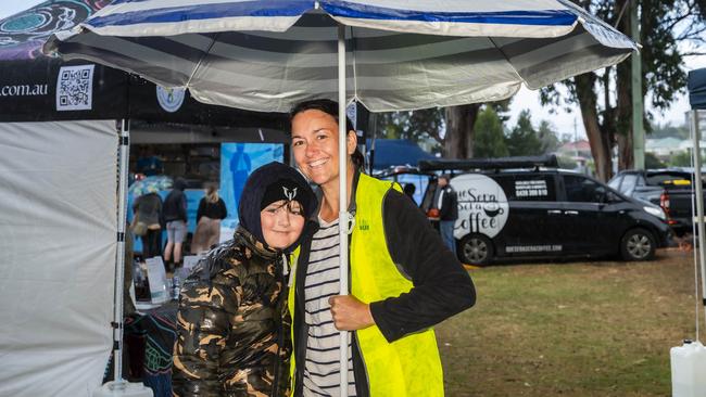 Ned and Lydia Eastley at Dover Seafest in Dover. Picture: Caroline Tan