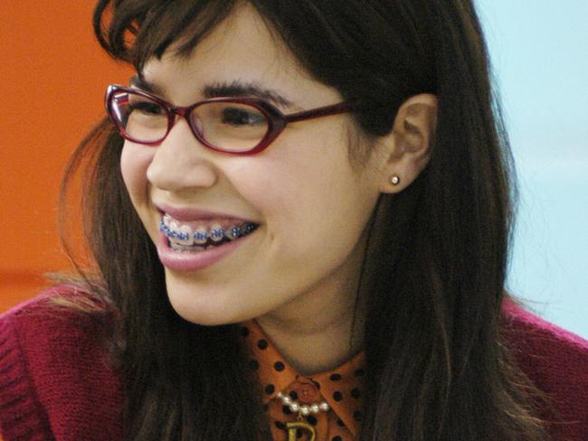 19/02/2007 TV: Actor America Ferrera in scene from TV program "Ugly Betty"