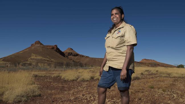 Ngurrara ranger Sumayah Surprise took part in the landmark survey of Indigenous women and girls. Picture: Wayne Quilliam