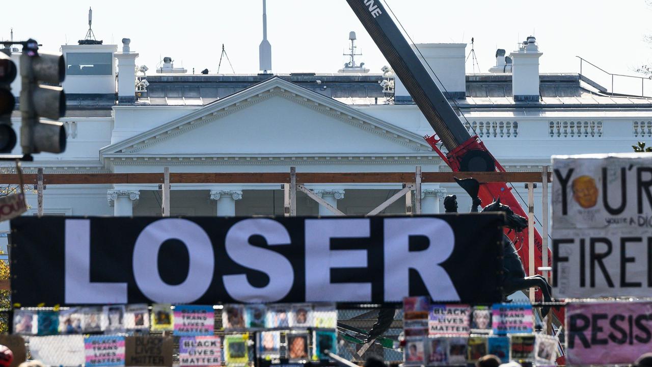 The audacious plan could mean Donald Trump remaining in the White House. Picture: Andrew Caballero-Reynolds/AFP.