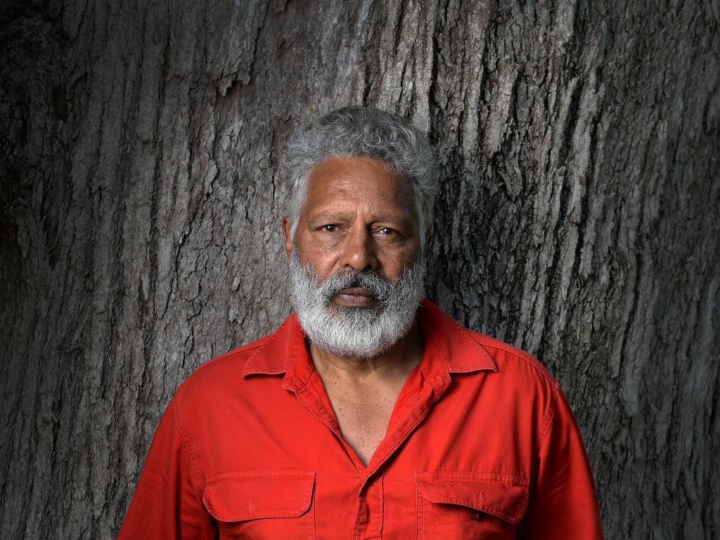 Ernie Dingo has been trying to lift vaccination rates in Western Australia. Picture: Daniel Wilkins