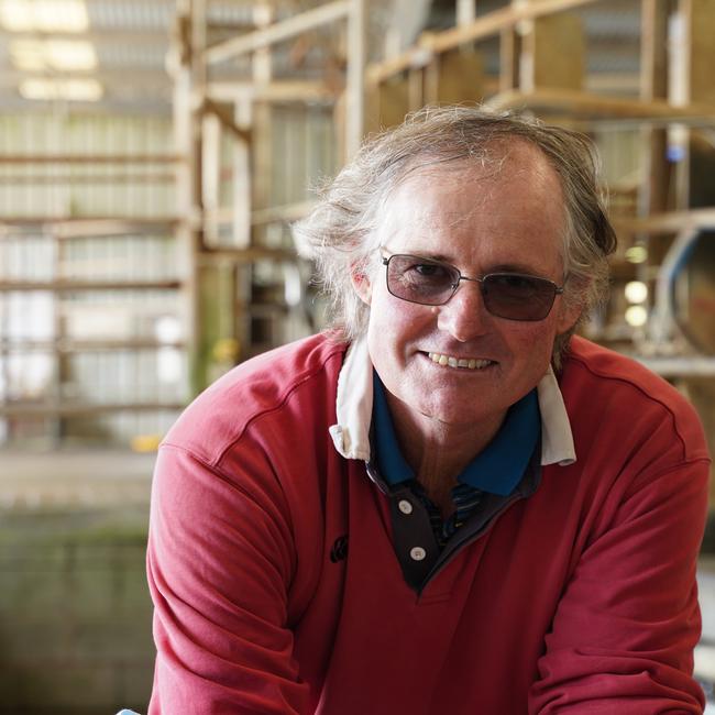 South West Victorian dairy farmer Bernie Free. Picture: Karla Northcott