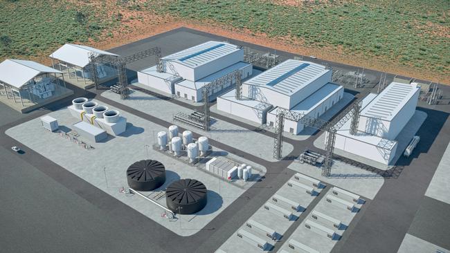 The world's biggest hydrogen production facility, power plant and storage planned for Whyalla