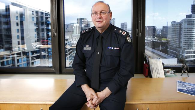 HOLD SATURDAY PAPER. New Victoria Police Chief Commissioner Graham Ashton. Picture: David Caird.