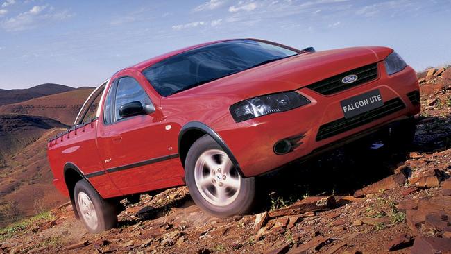 The Ford Falcon RTV ute was designed to appeal to Toyota HiLux customers and those who needed modest off-road ability. Picture: Supplied