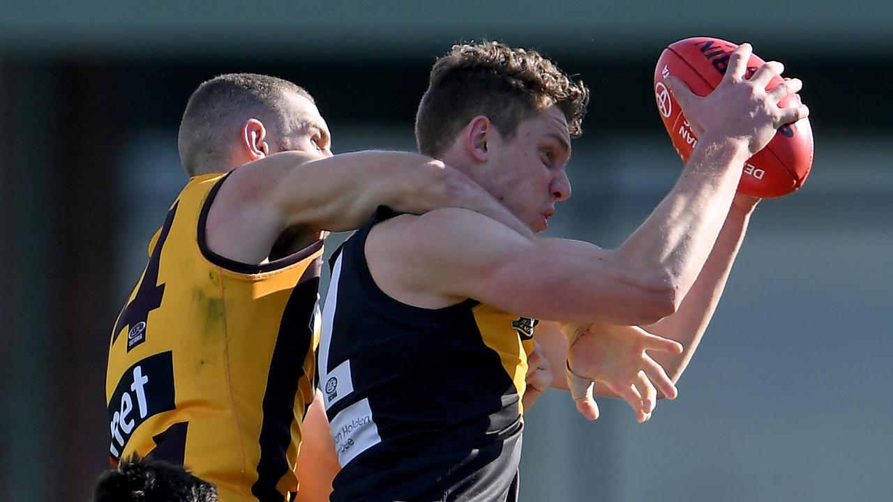 Werribee's Joshua Corbett has been linked to the Gold Coast Suns. Picture: Andy Brownbill