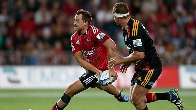 Israel Dagg is back in the No. 15 jersey for the Crusaders.