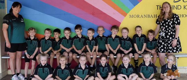 Moranbah State School Prep PPS Back row: Jaime Camilleri (Teacher Aide), Benjamin, Sam, Matias, Archer, Archer, Khoa, Huxley, Cohen, Teddy, Benjamin, Reeve, Phoebe Sommerfield (Teacher) Front row: Lexi, Piper, Hazel, Halle, Zena, Annabelle, Maggie.