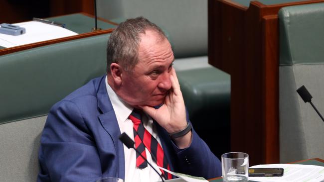 The Coalition had two good days this year, and then the Barnaby Joyce scandal broke. Picture: Gary Ramage