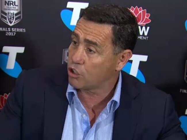 Shane Flanagan has apologised to fans for his rant after losing to the Cowboys.