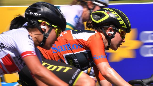 Amanda Spratt will ride in the Tour Down Under in the new year.