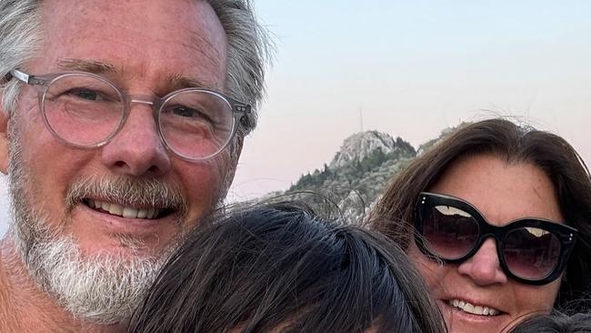 Barry Du Bois with wife Leonie. Picture: Instagram