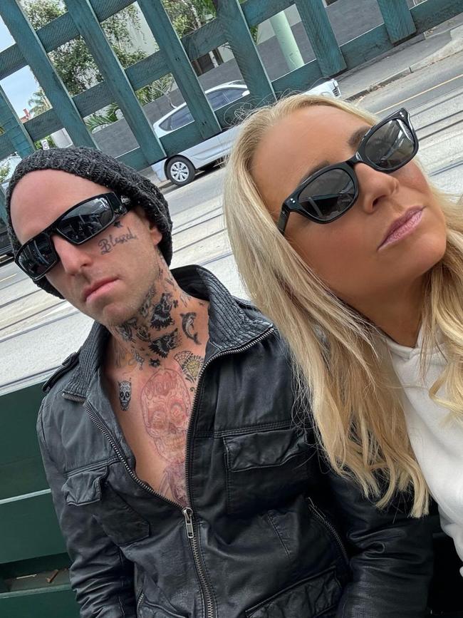 Bickmore and ‘Barker’ hit up various Melbourne hot spots.