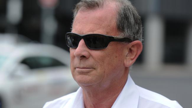 Public servant Michael Charles Asker leaving the Adelaide Magistrates Court on Wednesday. Picture: Michael Marschall