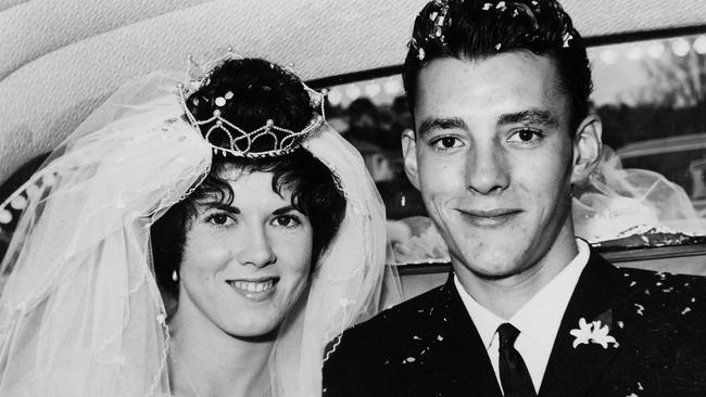 Wal and Jackie Milham of Tivoli celebrate their 50th wedding anniversary. Photo: David Nielsen / The Queensland Times