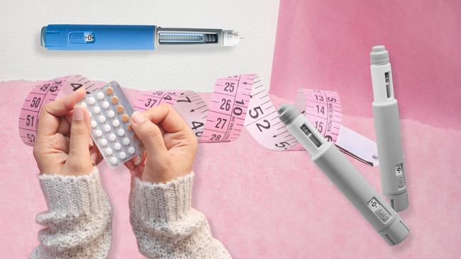 UK health officials have issued a warning that women using the weight-loss drug Mounjaro should not rely on the pill for contraception. Picture: Getty Images