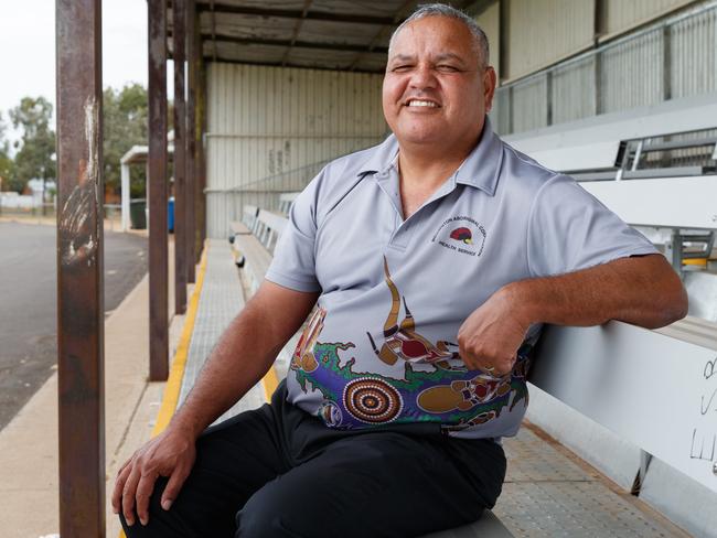 Wellington Cowboys Rugby League Football Club president and head of the Wellington Aboriginal Corporation Health Service Darren Ah See. Picture: David Swift