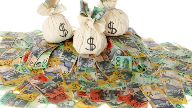 A man has been jailed after he was busted with almost $110,000 in cash and later refused to give up access to his mobile phone. Picture: istock