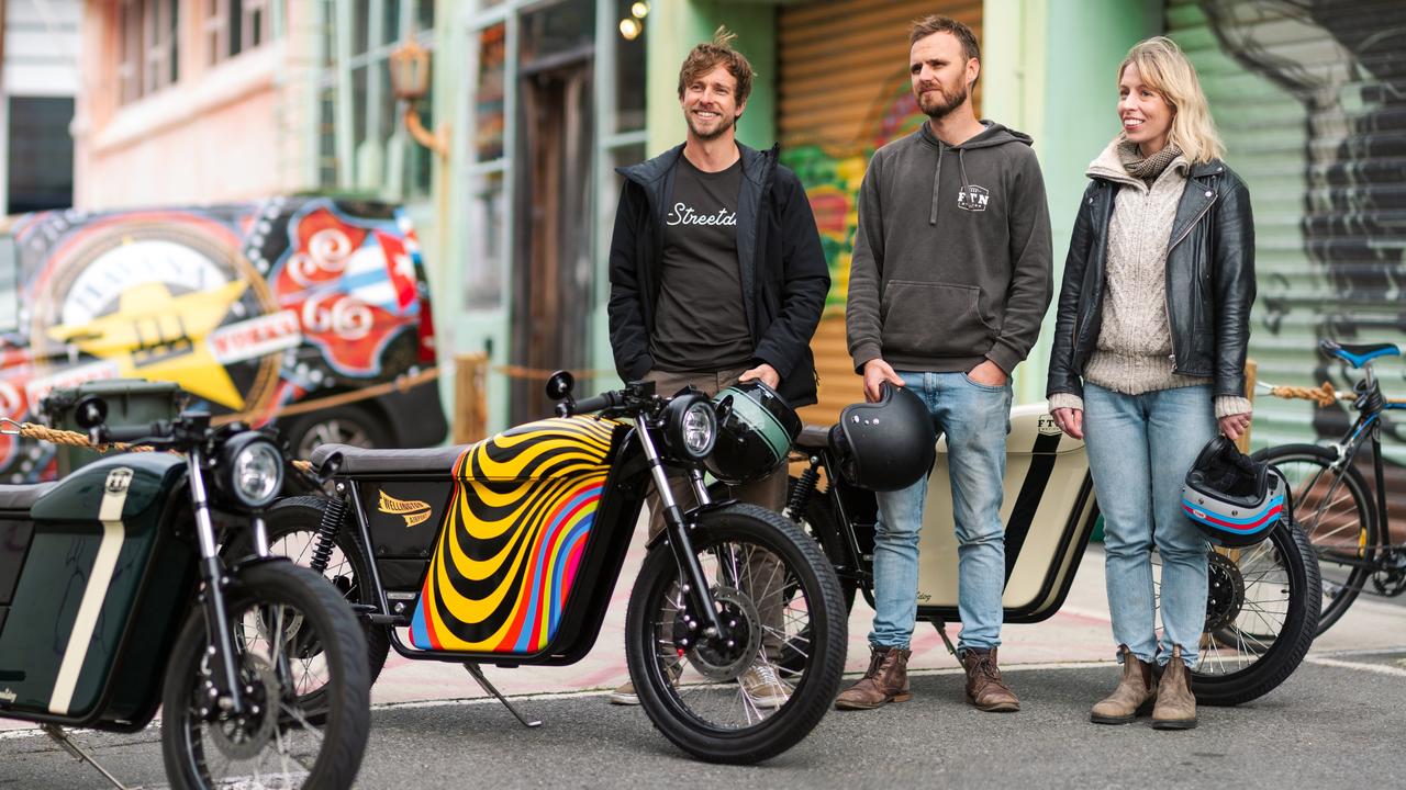 FTN Motion co-founders Luke Sinclair, Kendall Bristow and Saskia Thornton. Picture: Alastair McKenize